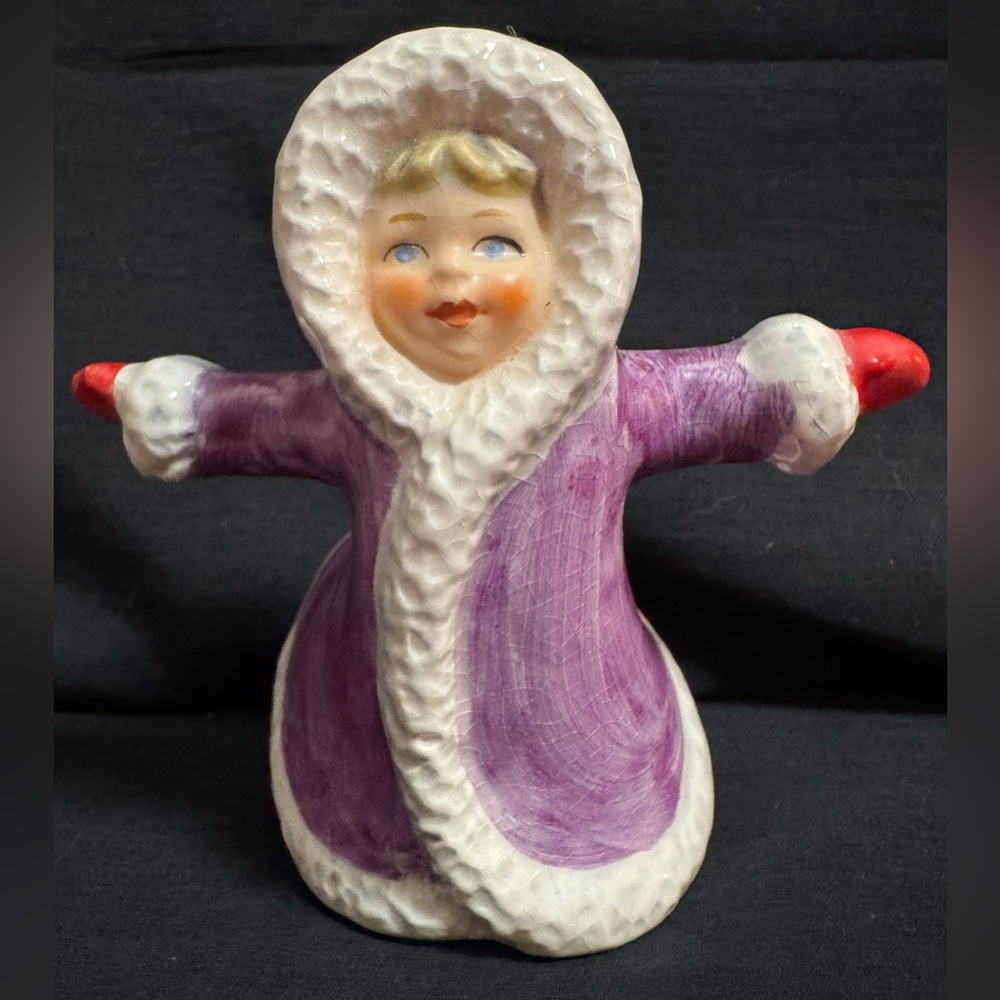 Goebel Winter Wonderland “Girl Skater” porcelain figurine.